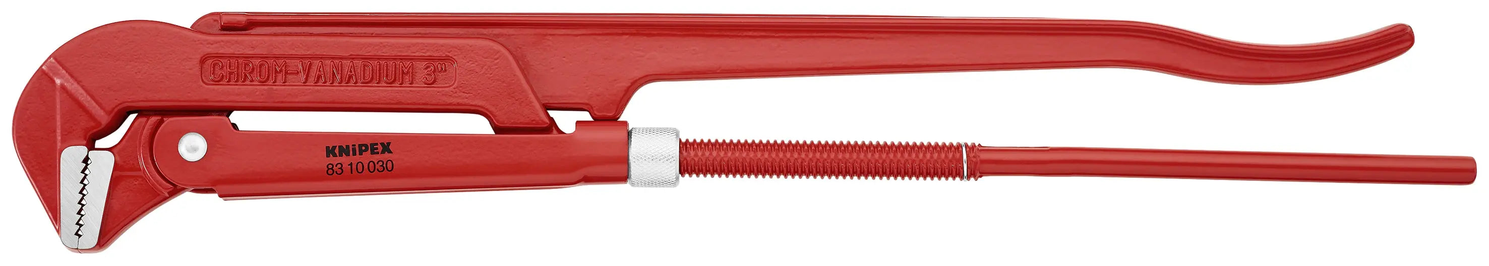 Knipex 83 10 030 KN | Swedish Pattern Pipe Wrench, 90 degree Angled Knipex