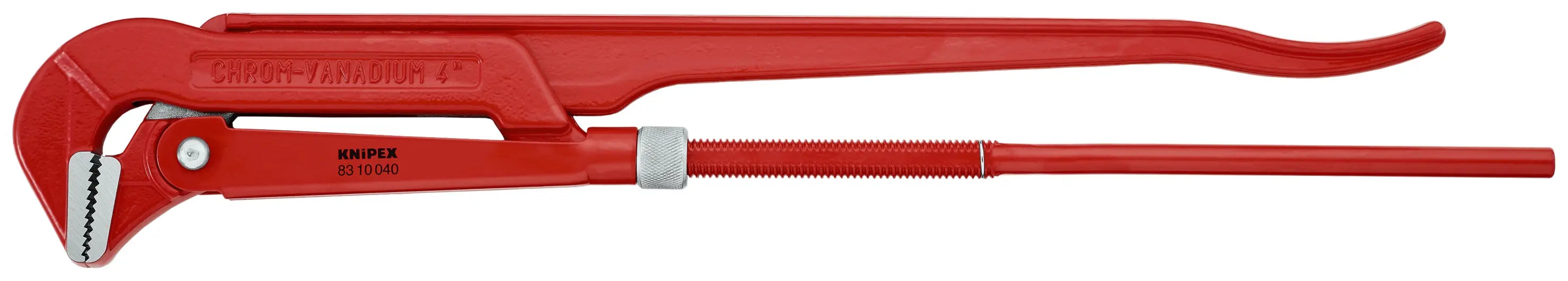 Knipex 83 10 040 KN | Swedish Pattern Pipe Wrench, 90 degree Angled Knipex