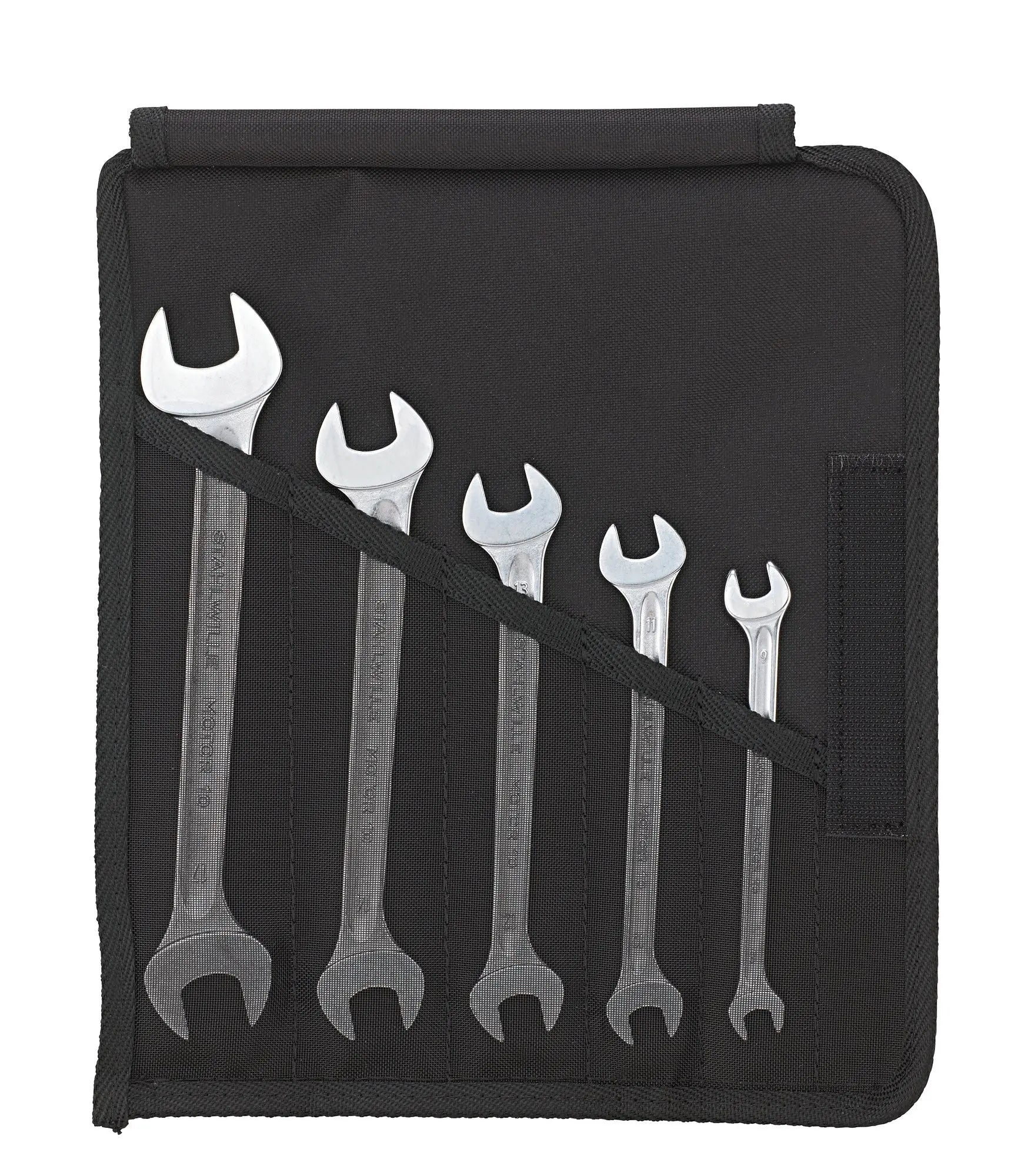 Stahlwille Set of 5 Double Open Ended Wrench, 8 x 9 - 17 x 19 - ST 96400304 Stahlwille