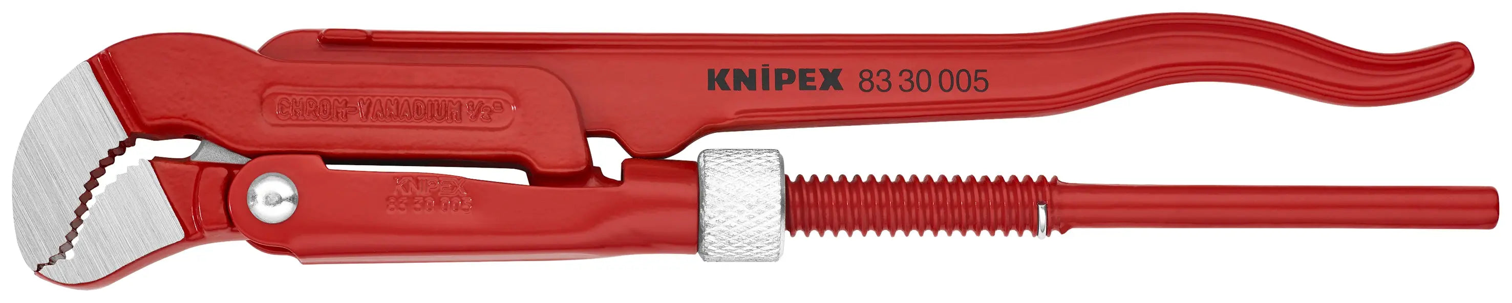 Knipex 83 30 005 KN | Swedish Pattern Pipe Wrench, S-Shape Knipex