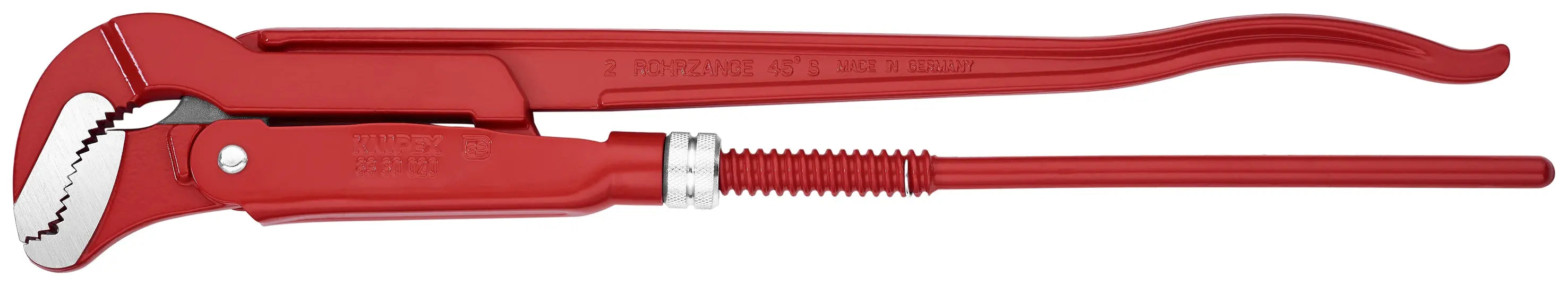 Knipex 83 30 020 KN | Swedish Pattern Pipe Wrench, S-Shape Knipex