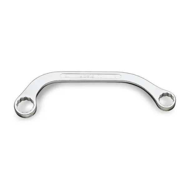 Beta Tools (Article# 83 10X12) 10 x 12 Double End, 12 Point, Half Moon-Shaped Box End Wrench, Chrome-Plated - BT 830010 Beta Tools