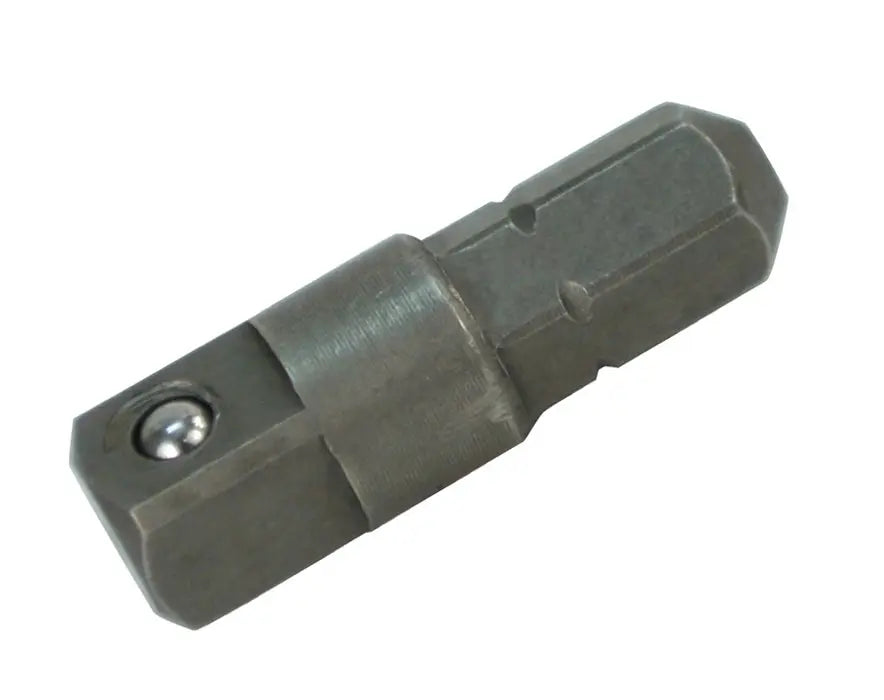 Wiha 72110, Hex to Square 1/4" Socket Bit Adapter Wiha