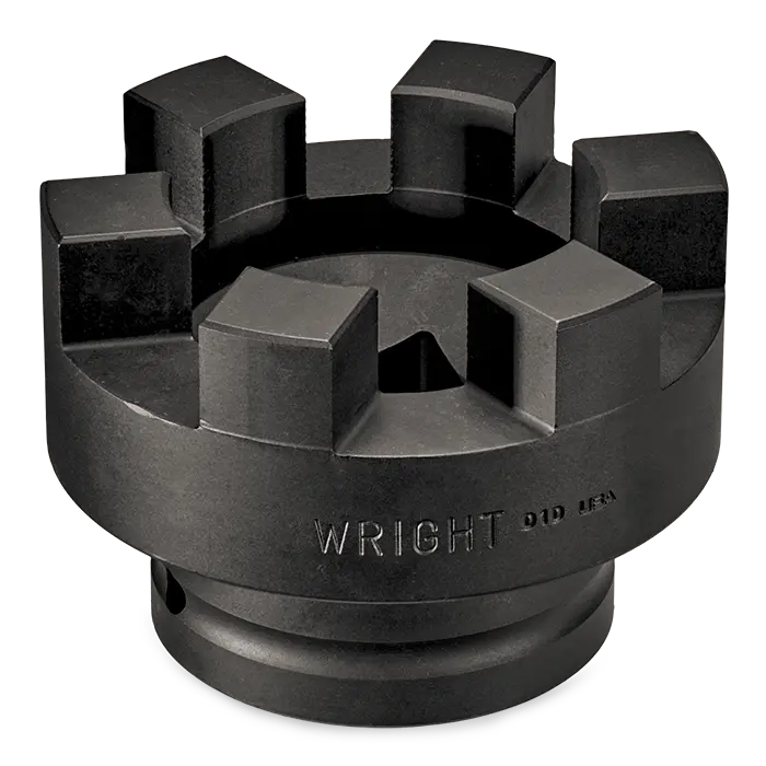 Wright Tool 1-1/2 in Drive Standard SAE Black Oxide Castellated/Socket Wrench, 2-1/4 in - WT 848C36 Socket Wright Tool