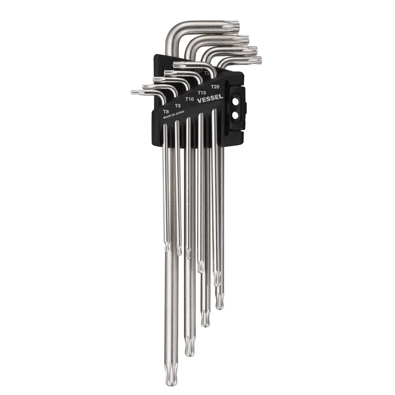 Vessel Tools Set of 9 Ball End Torx Wrench - VL 8509BTXU Vessel Tools