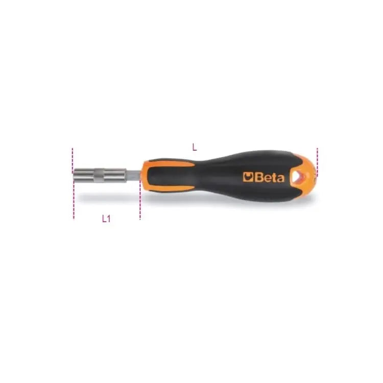 Beta Tools Evox Magnetic Bit Holder with Handle - BT 008510016 