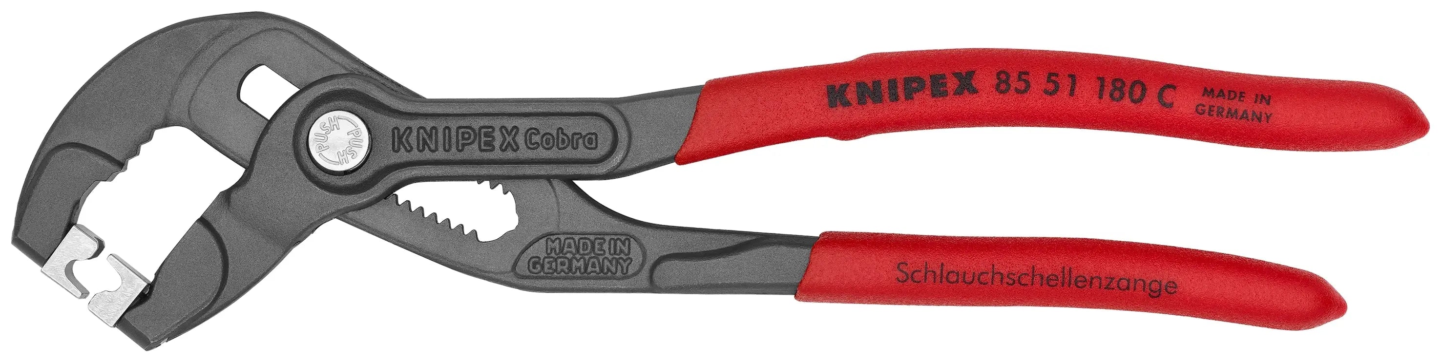 Knipex 85 51 180 C SBA KN | Hose Clamp Pliers for Click Clamps Knipex
