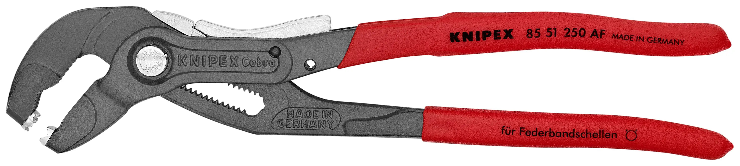 Knipex 85 51 250 AF KN | Spring Hose Clamp Pliers w/ Lock Knipex