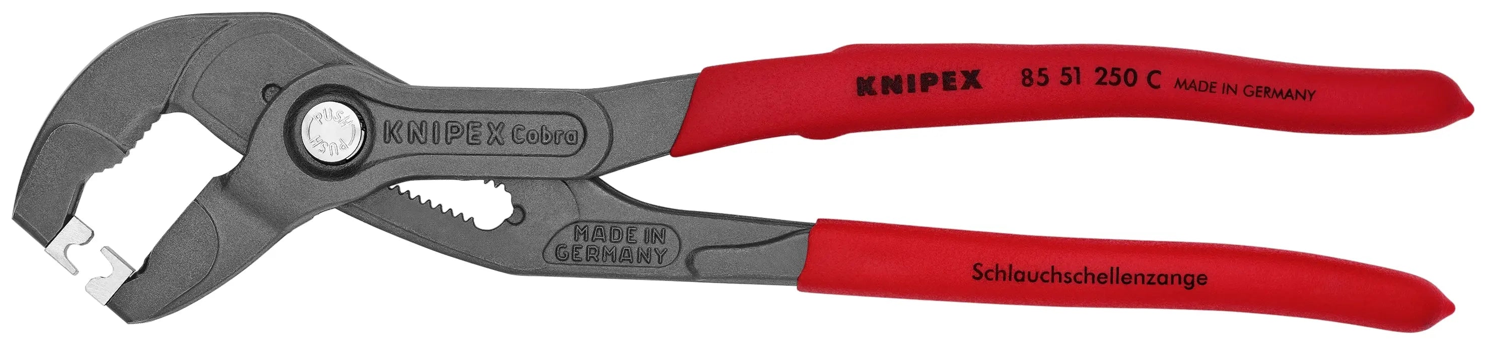 Knipex 85 51 250 C KN | Hose Clamp Pliers for Click Clamps Knipex