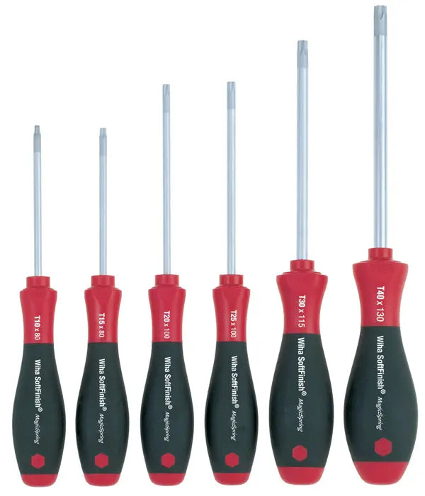 Wiha 36290, MagicSpring TORX® SoftFinish® 6 Pc. Set Wiha