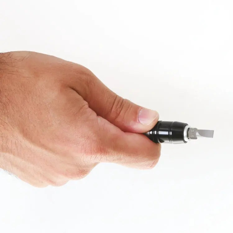 Beta Tools (Article# 855P) Reversible Ratchet Bit Holder with Articulated Handle and 7 Built-in Bits - BT 008550011 