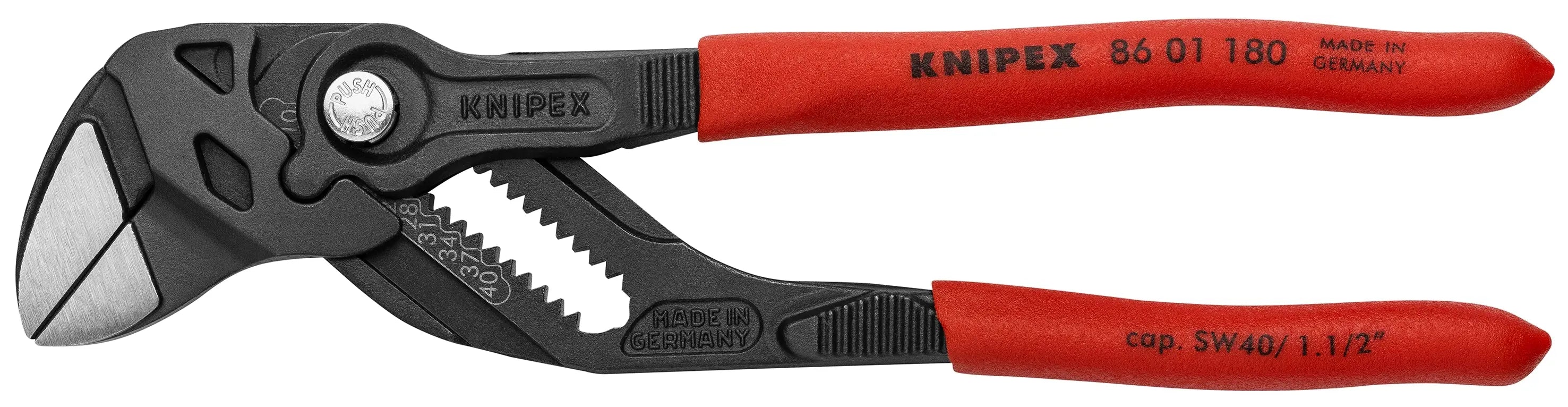 Knipex 86 01 180 SBA KN | Pliers Wrench, Black Finish Knipex