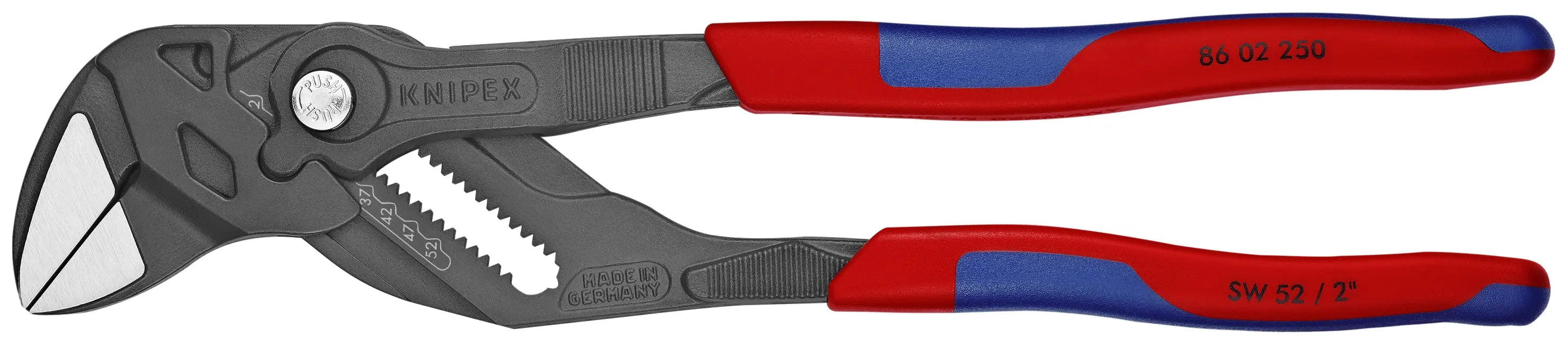 Knipex 86 02 250 SBA KN | Pliers Wrench, Black Finish, Multi-Component Knipex