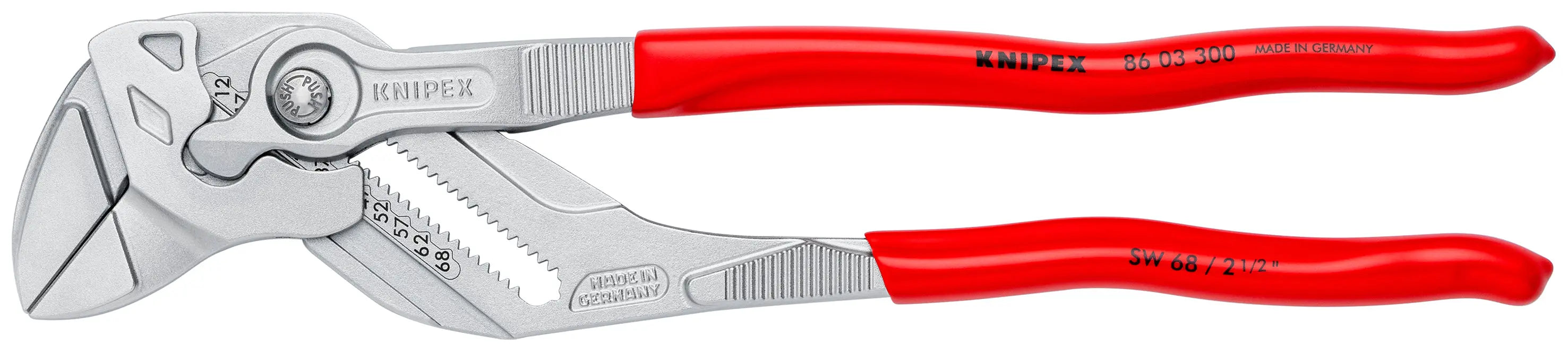 Knipex 86 03 300 SBA KN | Pliers Wrench, Chrome Knipex