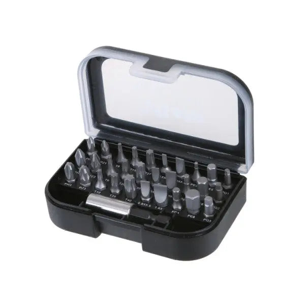 Beta Tools (Article# 860EA/31) Set of 30 Bits with Magnetic Holder and Plastic Case - BT 8600992 Beta Tools