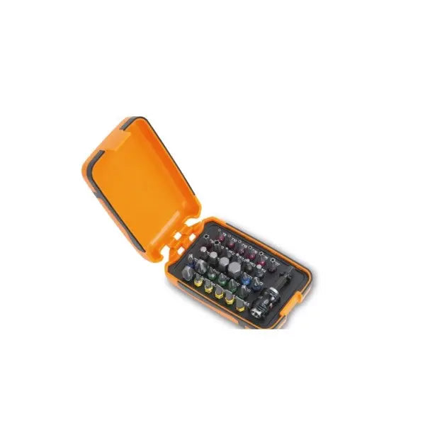 Beta Tools (Article# 860MIX/A31) Set of 30 Bits with Magnetic Holder and Plastic Case - BT 8600902 Beta Tools