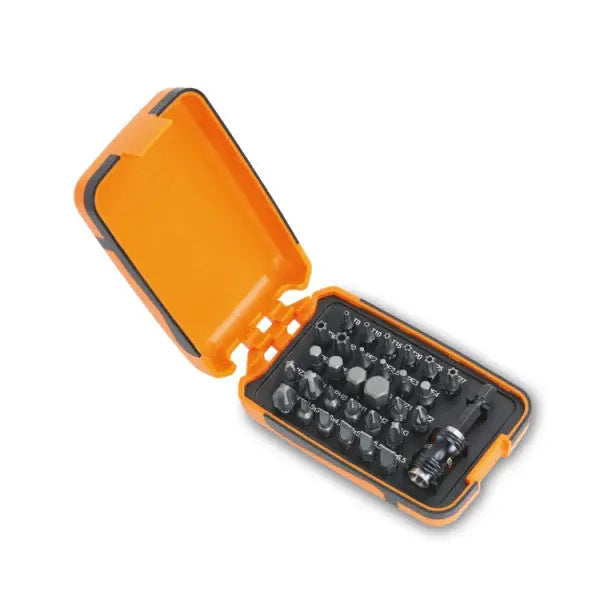 Beta Tools (Article# 861MIX/A31) Magnetic Bit Holder with 30 Bits and Pocket Case - BT 008610802 