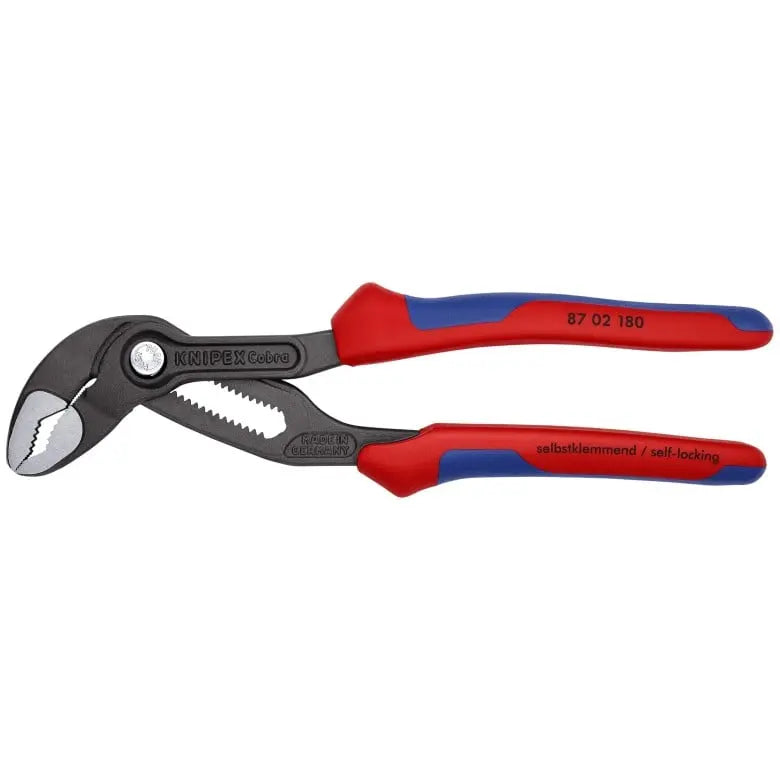 Knipex Set of 3 Cobra Water Pump Pliers, 7-1/4, 10, 12 in - KN 9K 00 80 05 US Knipex