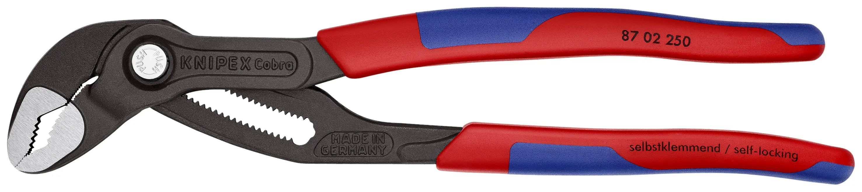 Knipex 87 02 250 SBA KN | Cobra Water Pump Pliers, Multi-Component Knipex