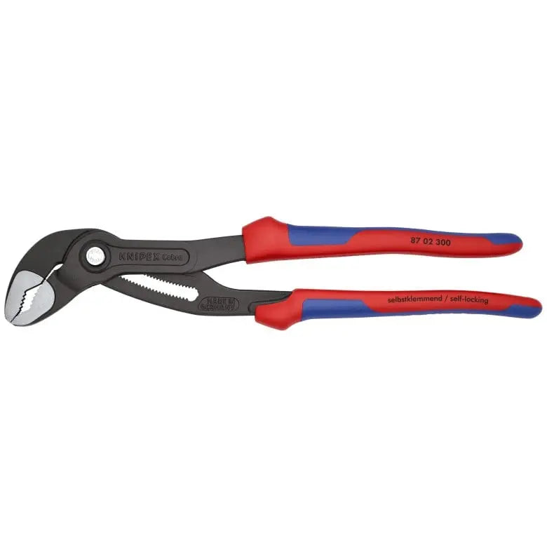 Knipex Set of 3 Cobra Water Pump Pliers, 7-1/4, 10, 12 in - KN 9K 00 80 05 US Knipex