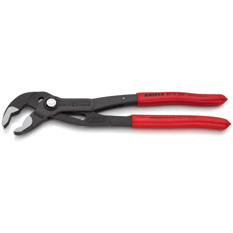 Knipex Cobra Automatic Adjustment Water Pump Plier, 10 in - KN 87 11 250 SBA Knipex
