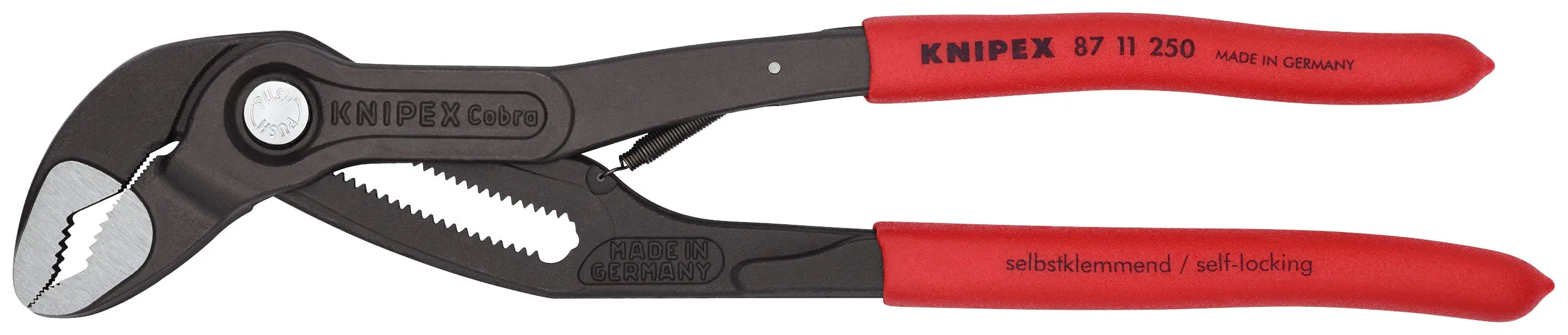 Knipex 87 11 250 KN | Cobra Water Pump Pliers with Spring Handle Knipex