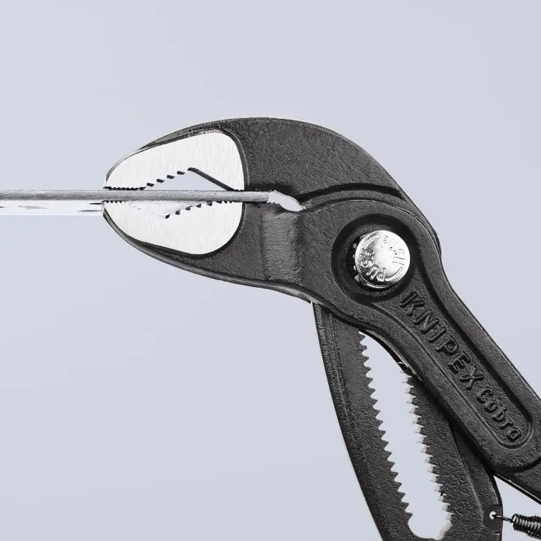 Knipex Cobra Automatic Adjustment Water Pump Plier, 10 in - KN 87 11 250 SBA Knipex