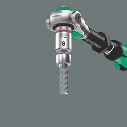 Wera Set of 22 Zyklop B 3/8 in Bit Socket with 9723 Foam Insert - WE 05150113001 