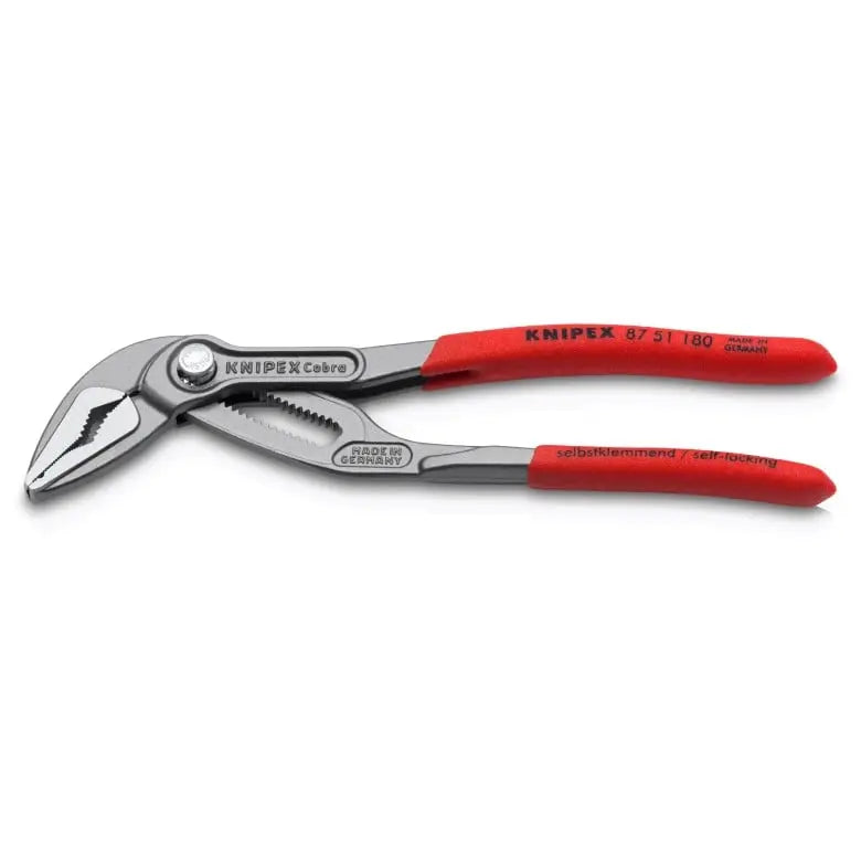 Knipex Cobra ES Water Pump Plier, 7-1/4 in - KN 87 51 180 Knipex