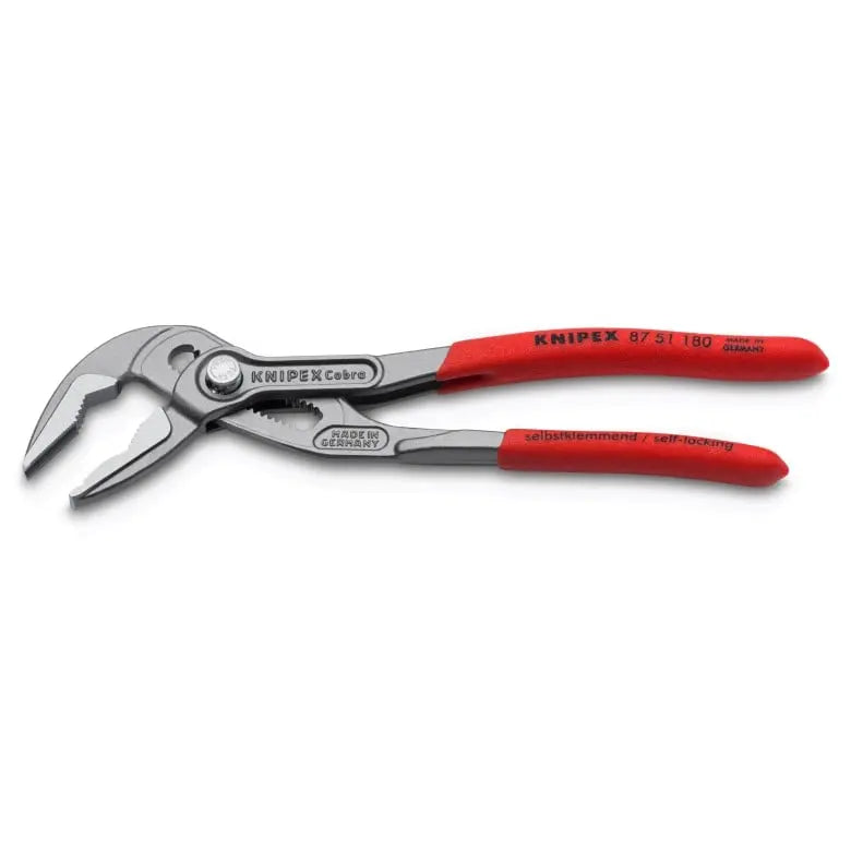 Knipex Cobra ES Water Pump Plier, 7-1/4 in - KN 87 51 180 Knipex