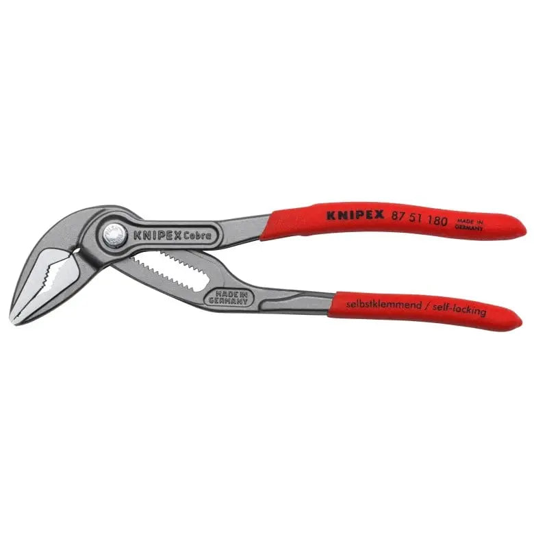 Knipex Cobra ES Water Pump Plier, 7-1/4 in - KN 87 51 180 Knipex
