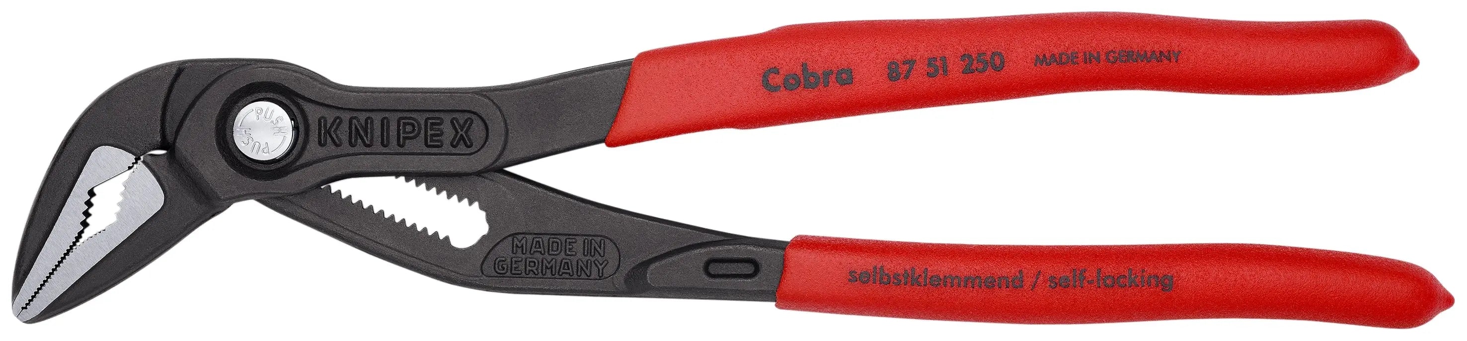 Knipex 87 51 250 SBA KN | Cobra ES Extra-Slim Pump Pliers Knipex