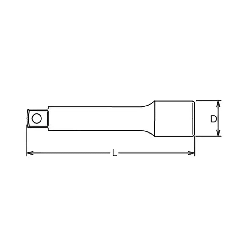Ko-ken Tools 1 Sq. Dr. Extension Bar Length 200mm Ko-ken Tools