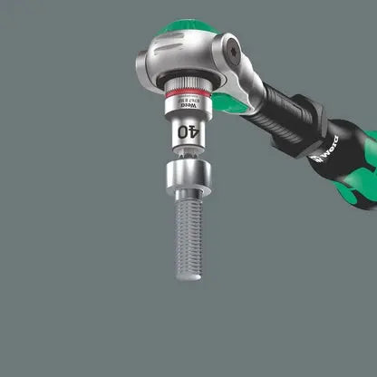Wera Set of 22 Zyklop B 3/8 in Bit Socket with 9723 Foam Insert - WE 05150113001 