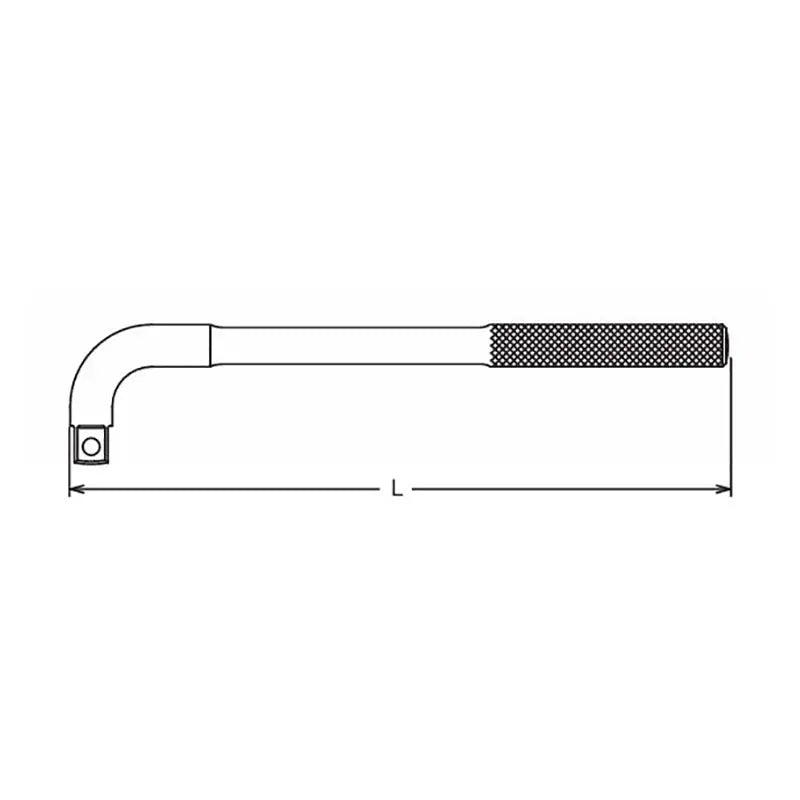 Ko-ken Tools 1 Sq. Dr. L Handle Length 600mm Ko-ken Tools