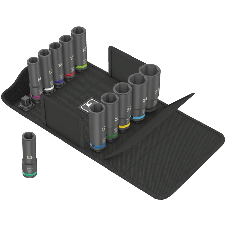 Wera Set of 11 8790 C Impaktor Deep Socket - WE 05004841001 