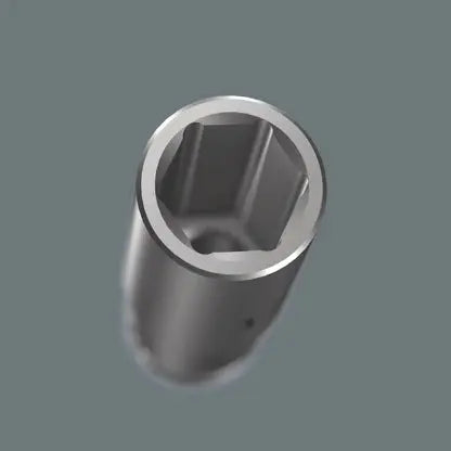 Wera Set of 9 1/4 in Drive Deep Socket with Magnetic Rail - WE 05005410001 