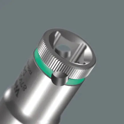 Wera Set of 9 1/4 in Drive Deep Socket with Magnetic Rail - WE 05005410001 
