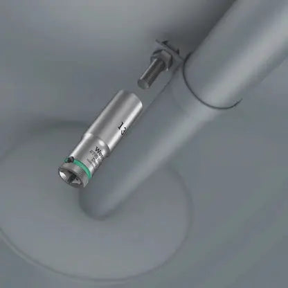Wera Set of 9 1/4 in Drive Deep Socket with Magnetic Rail - WE 05005410001 