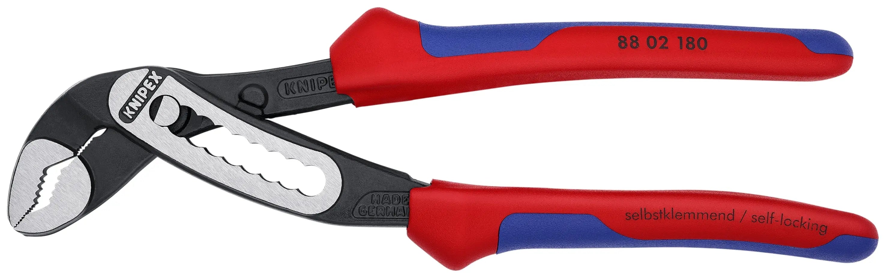Knipex 88 02 180 SBA KN | Alligator Water Pump Pliers, Multi-Component Knipex