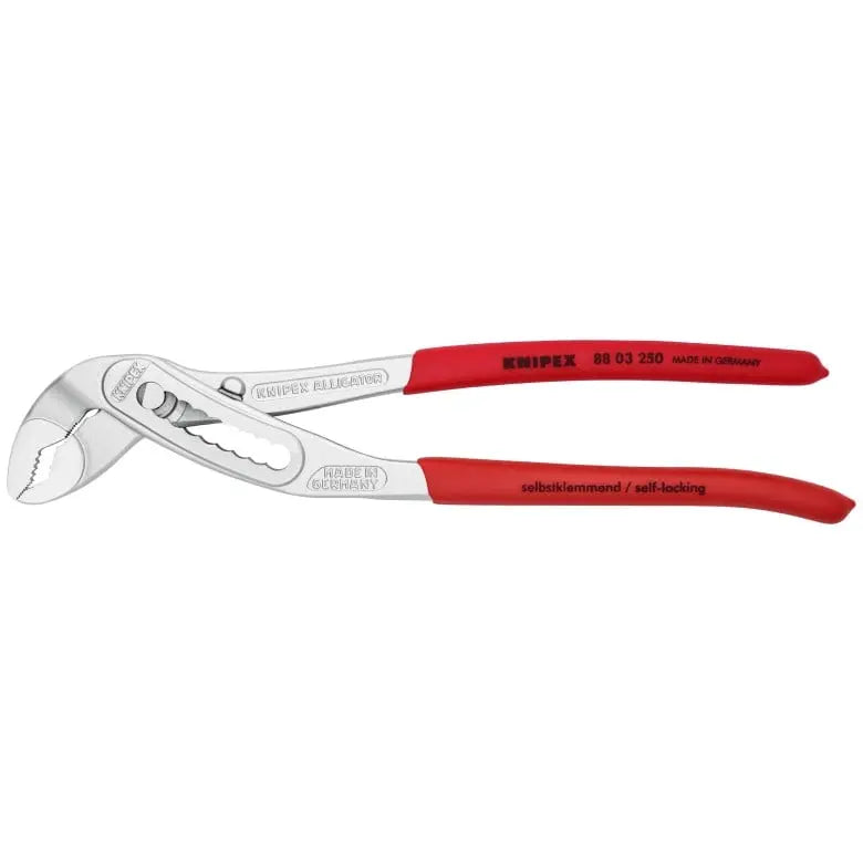 Knipex Alligator Water Pump Plier, 10 in, Height 1/2 in - KN 88 03 250 Knipex