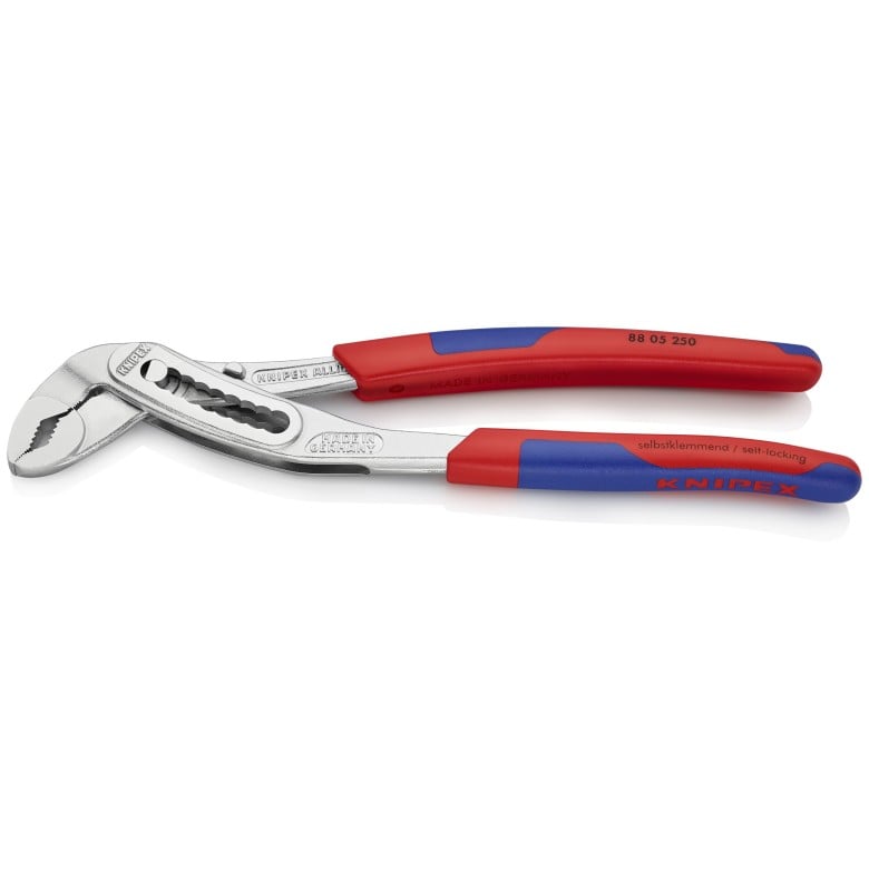 Knipex Alligator Water Pump Plier, 10 in, Height 11/16 in - KN 88 05 250