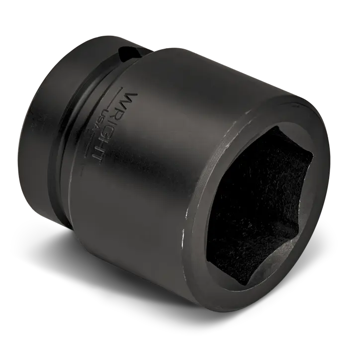 Wright Tool 1 in Drive 6-Point Standard SAE Black Oxide Impact Socket, 1-7/8 in - WT 8860 Socket Wright Tool