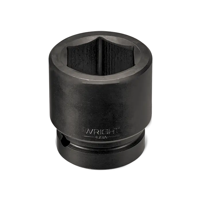 Wright Tool 3/4 in Drive 6-Point Standard SAE Black Oxide Impact Socket, 1-11/16 in - WT 6854 Socket Wright Tool