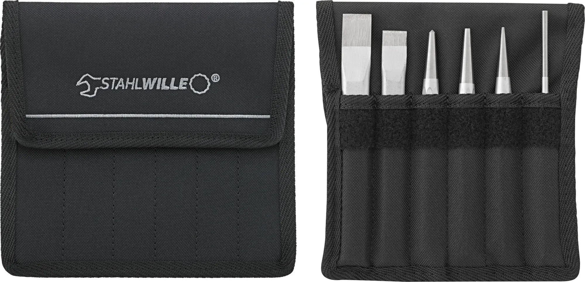 Stahlwille Set of 6 Chisel, Drift, Pin and Center Punch - ST 98812203 Stahlwille