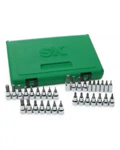 SK Tools - Set Socket 1/4dr 3/8dr Fractional and Metric 33pc - 89039 SK Tools