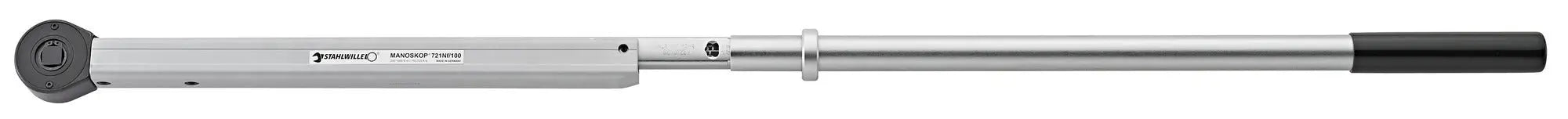 Stahlwille MANOSKOP Standard Torque Wrench with Fixed Ratchet, Size 100 - ST 96502001 Stahlwille