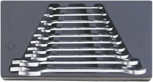 Stahlwille Set of 10 Double Open Ended Spanner Wrench - ST 96838126 Stahlwille