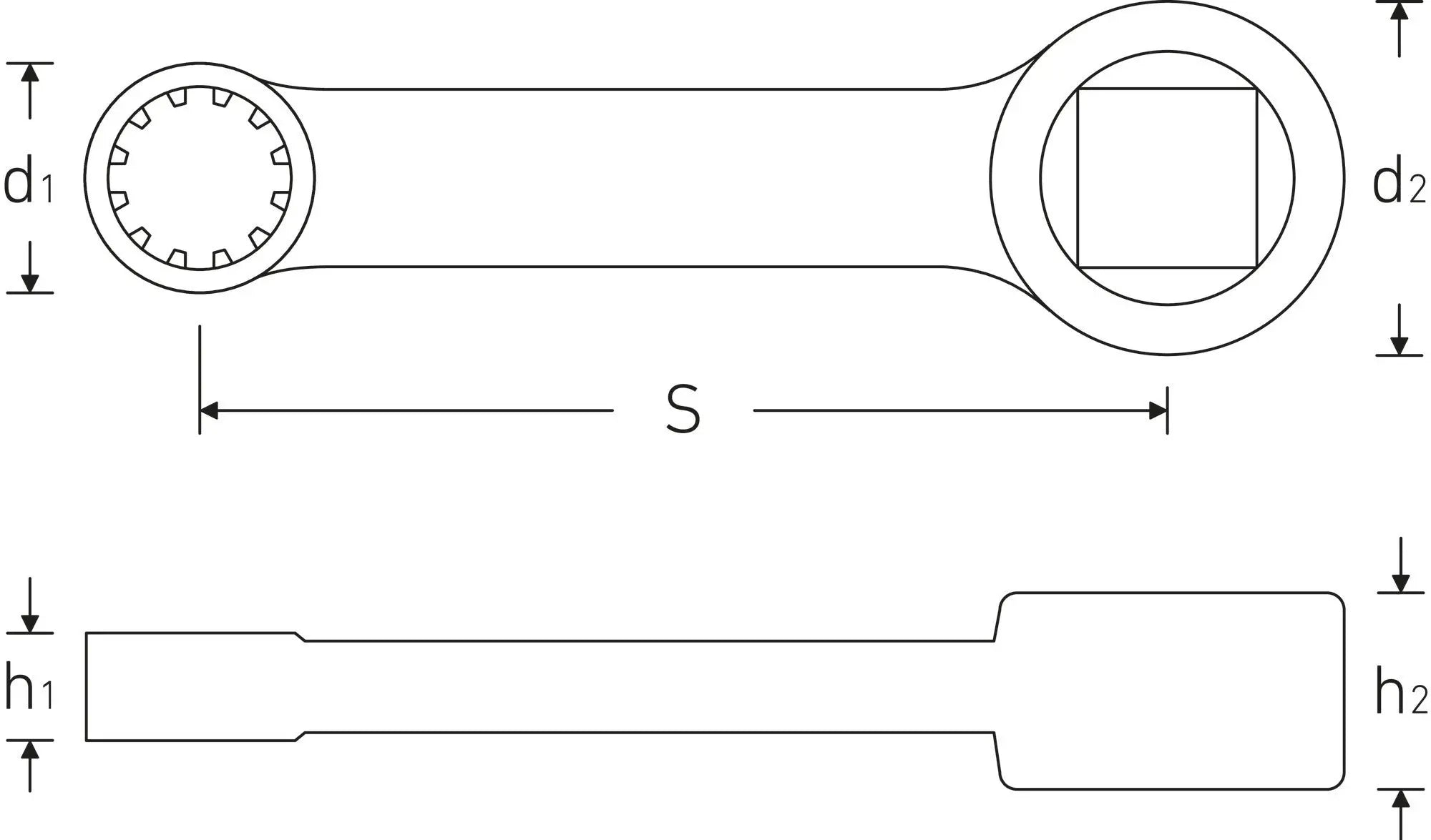 Stahlwille Adapter, Size 3/8 in - ST 02480024 Stahlwille