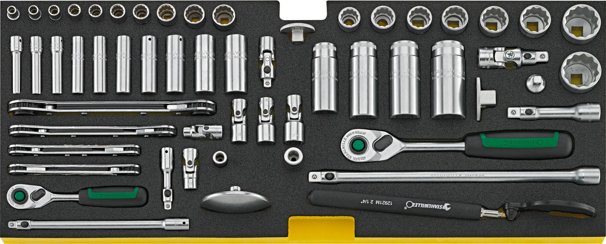Stahlwille Set of 147 Line Maintenance Mechanic's Tool with Carrying Case No. 13216N/4 - ST 98814801 Stahlwille